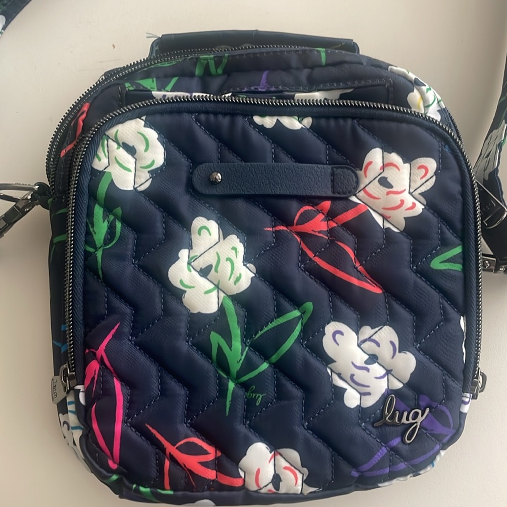 Lug Skeeter in Bright Floral -Gently Used
